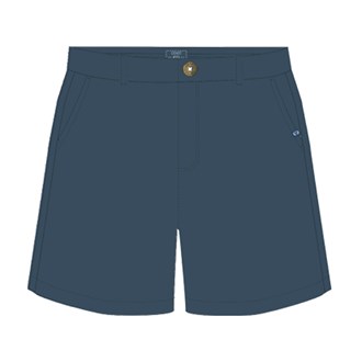 Solid Chino Short in Navy