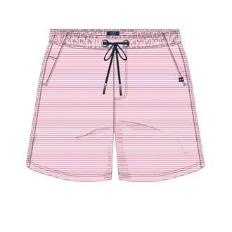 Pink Stripe Weekender Short